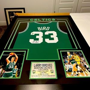 Larry Bird Authentic Autographed Jersey